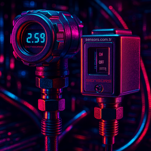 Basınç Transmitteri ile Basınç Şalteri Arasındaki Farklar Nelerdir?