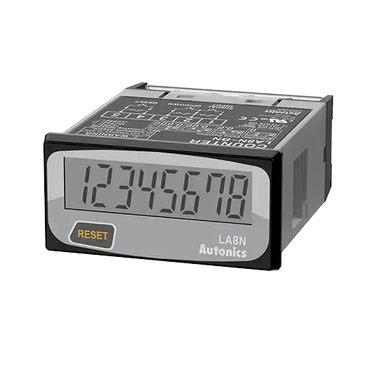Autonics LA8N-BF - Küçük 8 Haneli LCD Dijital Sayıcılar