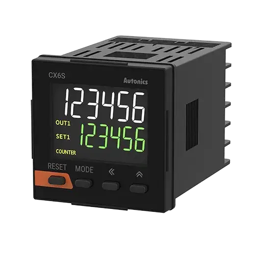 CX6S-1P4 - LCD Ekranlı Dijital Sayıcı/Zamanlayıcılar