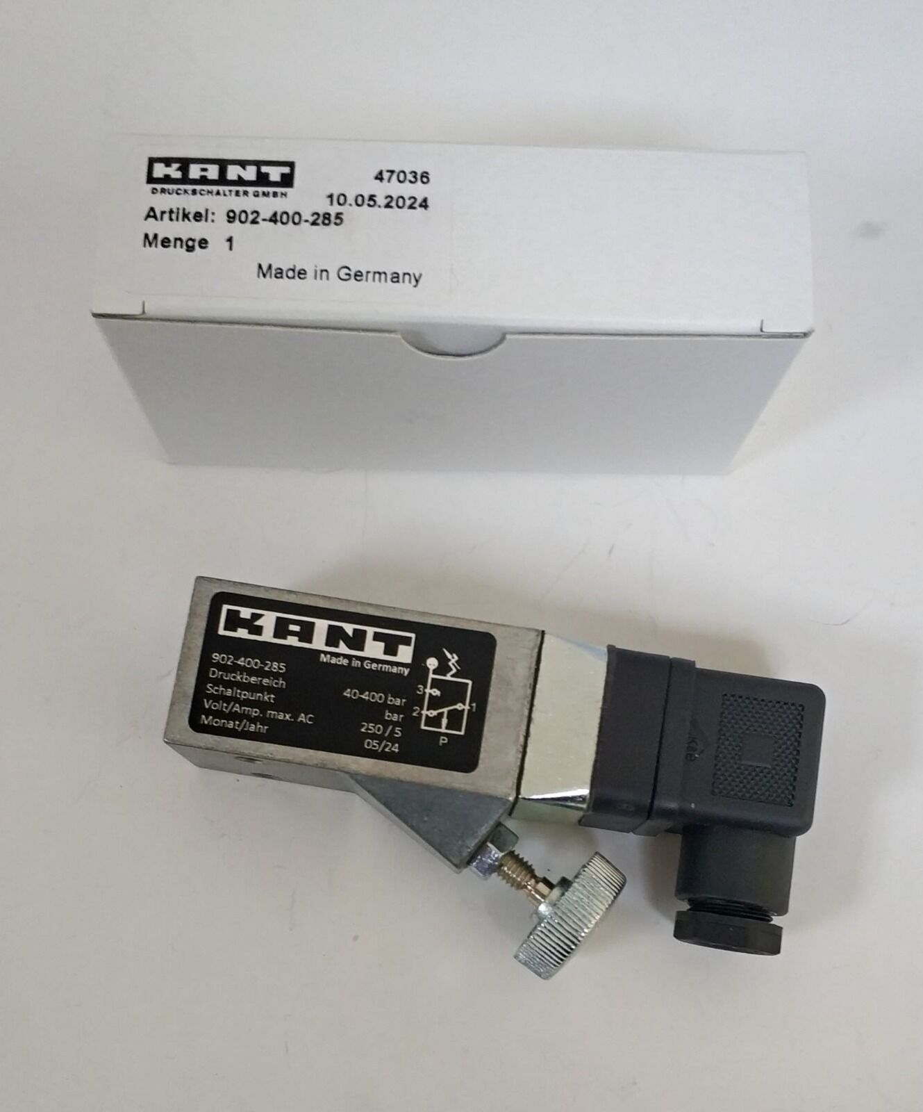 KANT 902-400-285 40-400 BAR G1/4 BASINÇ ŞALTERİ
