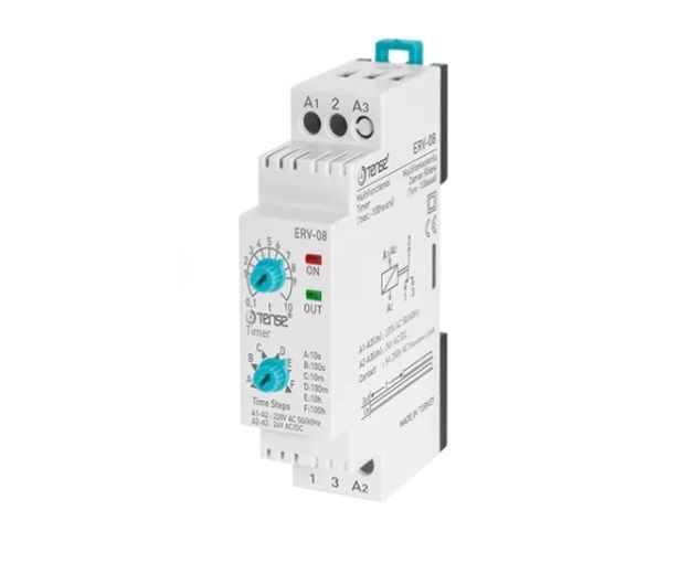 Tense ERV-08 Multifonksiyonlu Zaman Rölesi