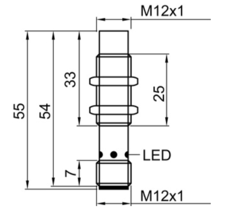 Leuze ISS 112MM/4NO-8N0-M12 Endüktif Sensör