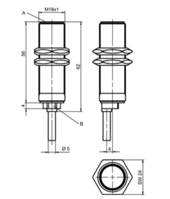 Leuze IS 118MM/4NO-8E0 Endüktif Sensör