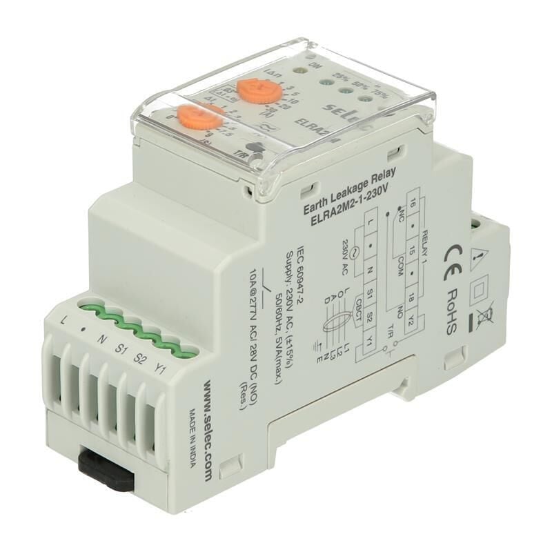 ELRA2M2-1-230V-CE Kaçak Akım Rölesi