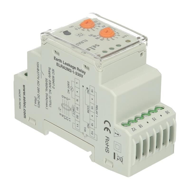 ELRA2M2-1-230V-CE Kaçak Akım Rölesi